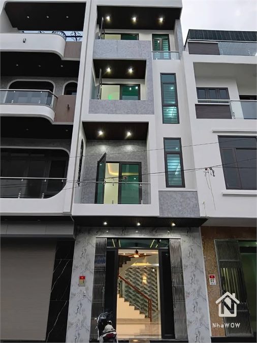 NHÀ 4 TẦNG MẶT ĐƯỜNG TRẦN LỰU KHU ĐÔ THỊ BÃI VIÊN